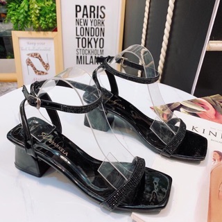 (Ảnh Thật ) SANDAL NỮ GÓT CAO 5P