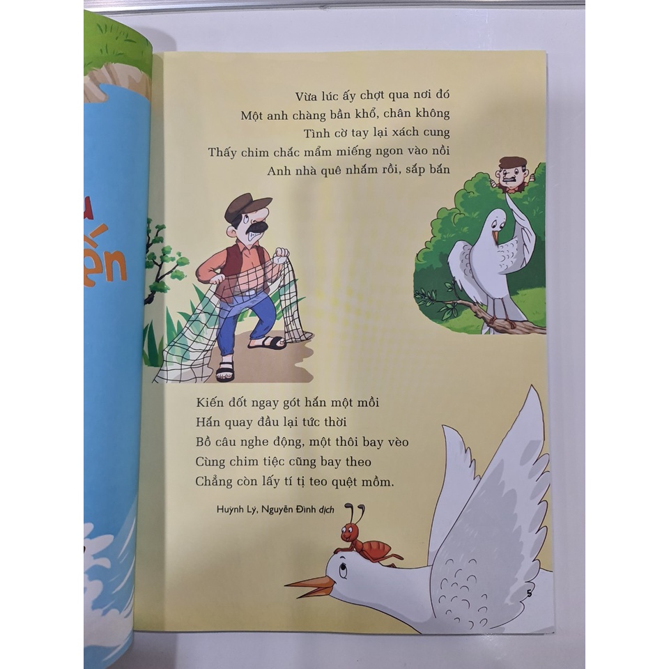 Sách - Combo Truyện Ngụ Ngôn Cho Bé Tập Đọc + Truyện Tranh Ngụ Ngôn La Fontaine