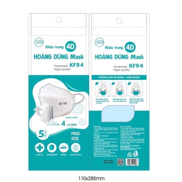 (Giá sỉ) 1 thùng 300 cái khẩu trang KF94 có logo hàng công ty | BigBuy360 - bigbuy360.vn