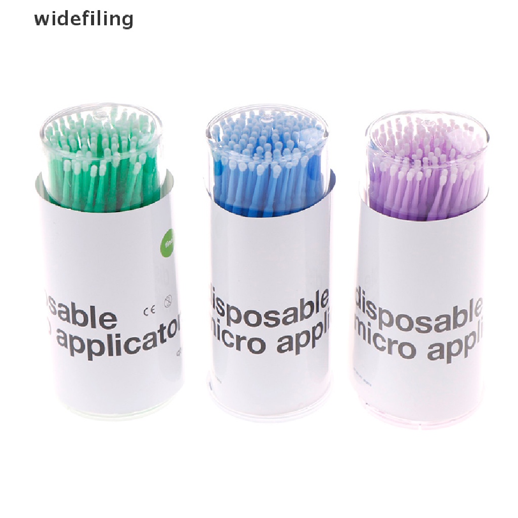 Set 100 Tăm Bông Micro Chuốt Mi Dùng Một Lần Tiện Dụng