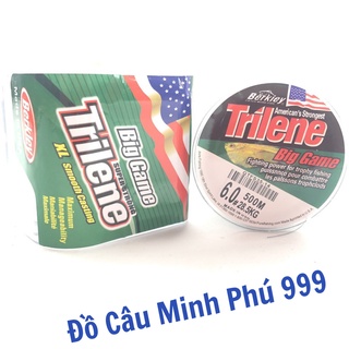Cước câu cá trilene xanh tàng hình - đồ câu minh phú 999