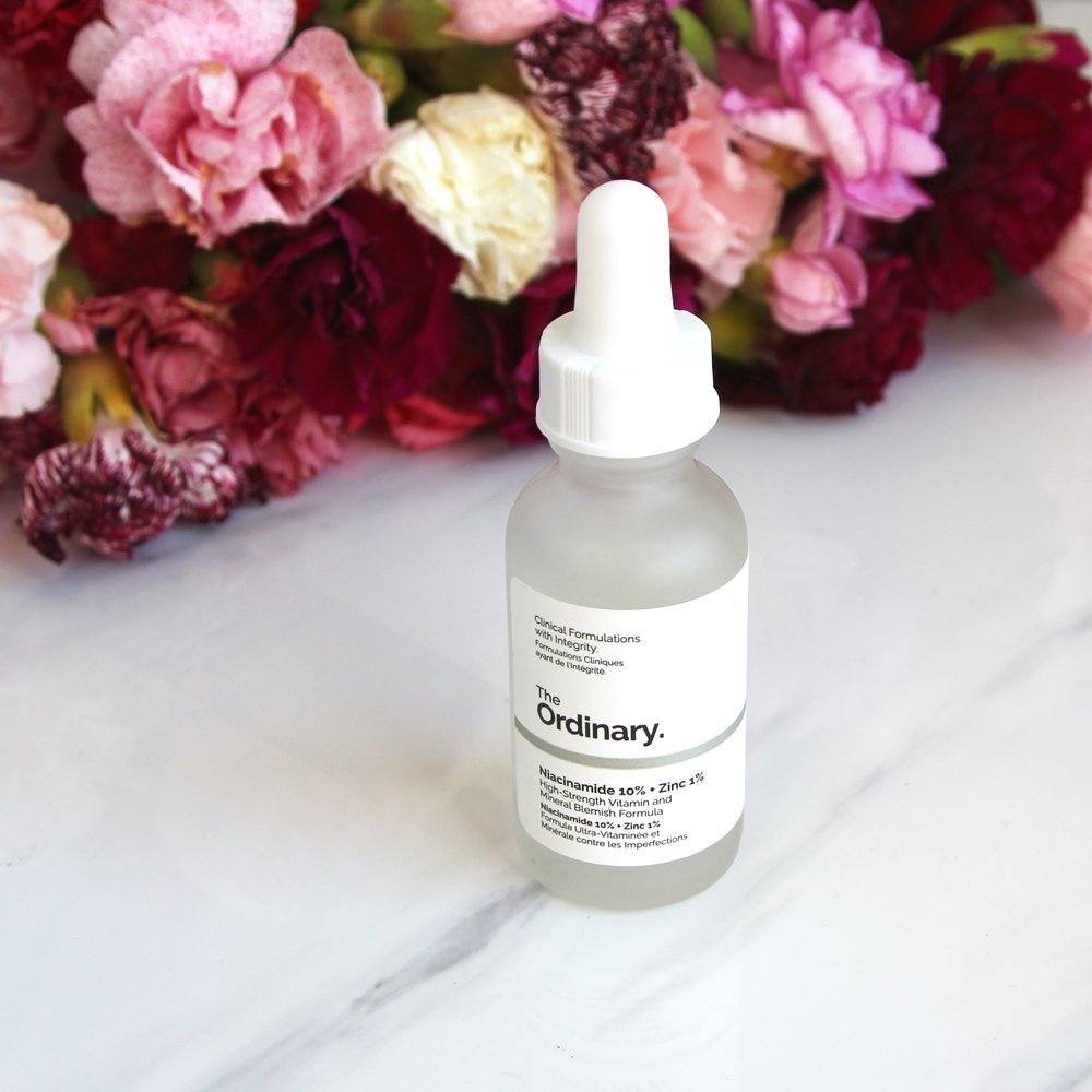 Tinh chất The Ordinary Niacinamide 10% + Zinc 1% serum giảm mụn, mờ thâm bản Canada