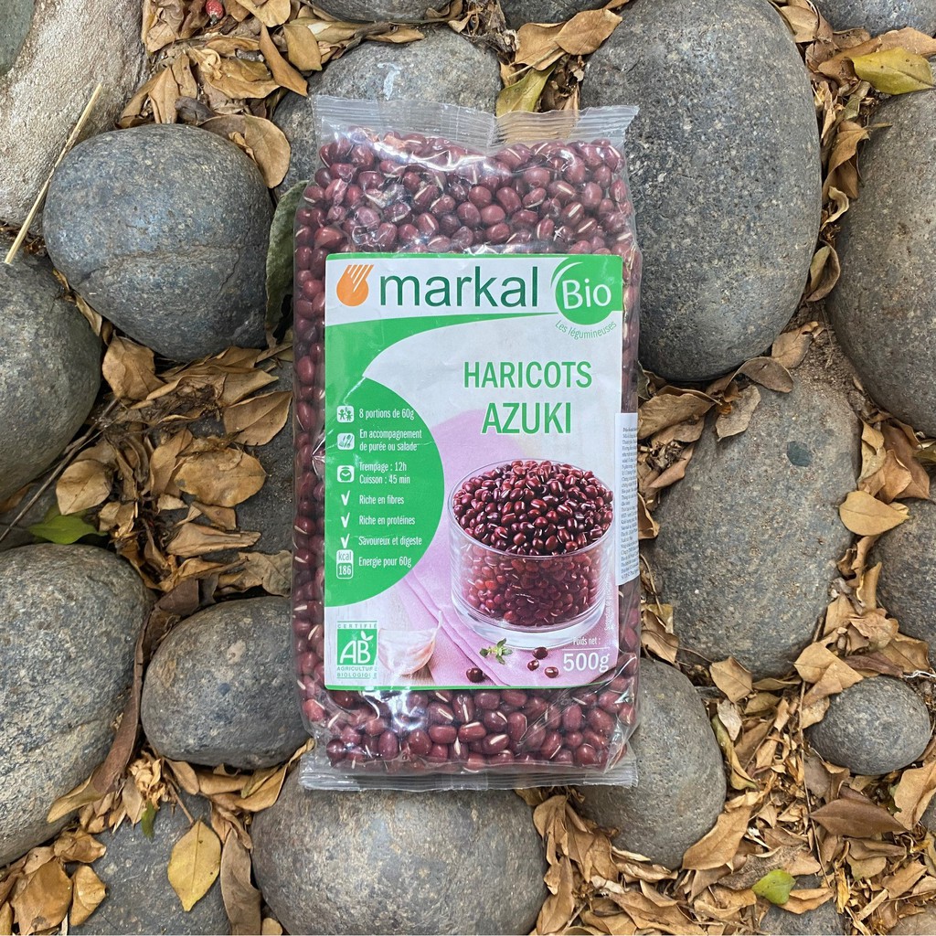 Đậu đỏ azuki hữu cơ Markal 500g