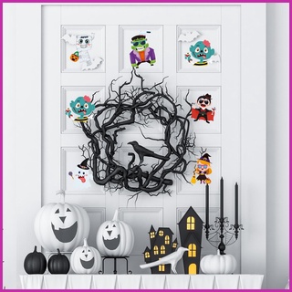 Set 24 Sticker Dán Trang Trí Halloween Cho Bé