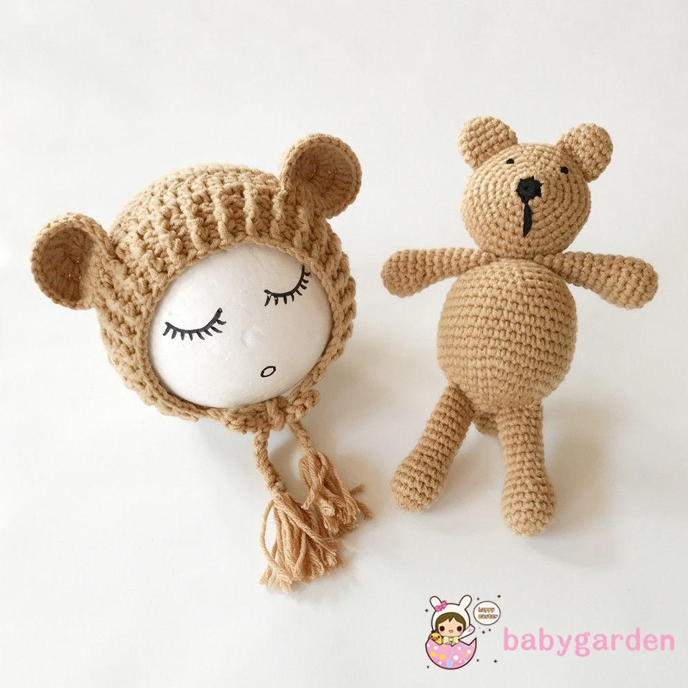 Set Mũ Len Và Quần Dài Cho Bé Chụp Ảnh