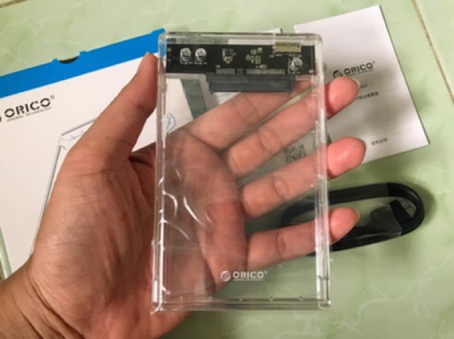 Hộp Đựng Ổ Cứng HDD Box Orico 2139U3 Trong Suốt, Chính Hãng Viscom. | BigBuy360 - bigbuy360.vn