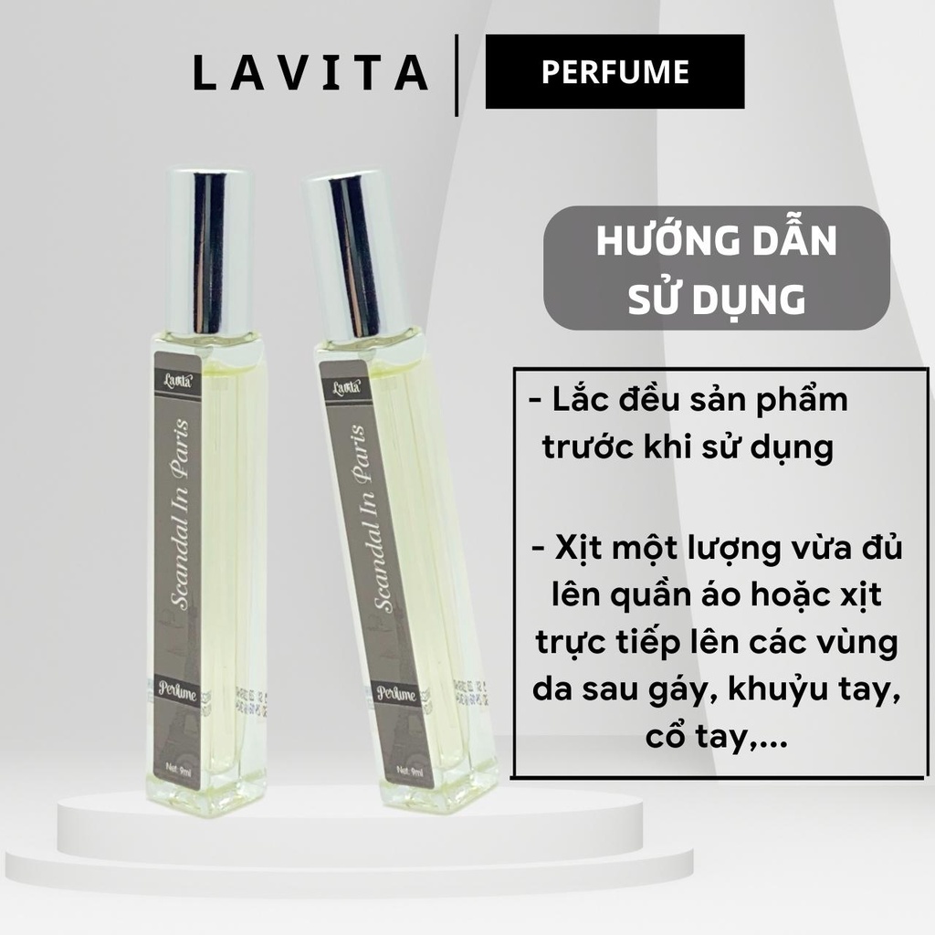 Nước hoa nữ chai du lịch Lavita Scandal in Paris 10ml