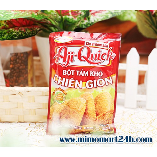 Bột tẩm khô chiên giòn Aji-Quick gói 42g / 84g