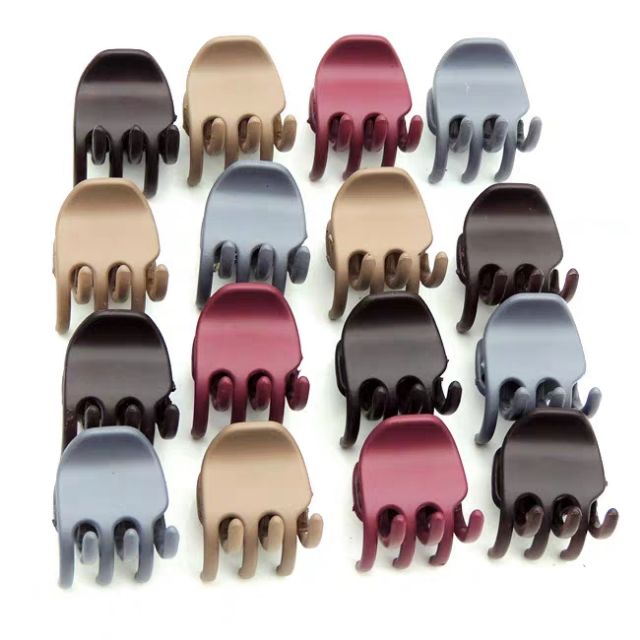 6 CÁI GẤP TÓC MÁI MINI NHÁM MÀU NUDE CHO BẠN GÁI XINH