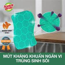 Miếng cọ rửa hạt nổi siêu sạch  Gói 1,