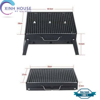 BẾP NƯỚNG THAN HOA VUÔNG CAO CẤP