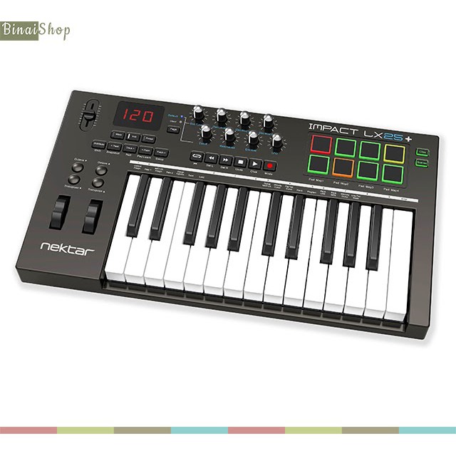 Đàn MIDI Nektar Impact LX25+ Keyboard Controller