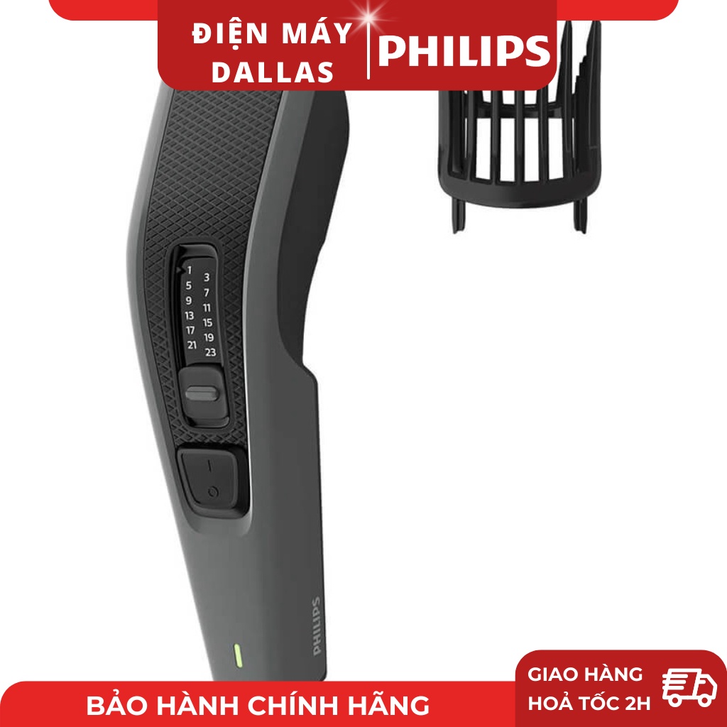 Tông Đơ Cắt Tóc, Máy Tạo Kiểu Tóc Nam Philips HC3520  - Hàng Chính Hãng - Bảo Hành 24 Tháng
