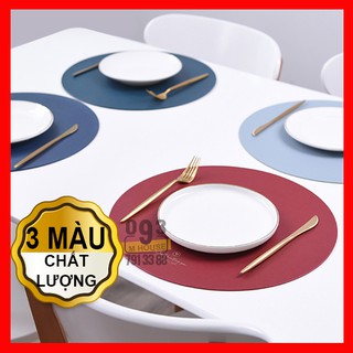 Khăn lót chén dĩa tối giản tấm lót hình tròn 29cm