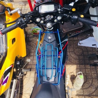 Baga titan gắn rider Fi và satria F