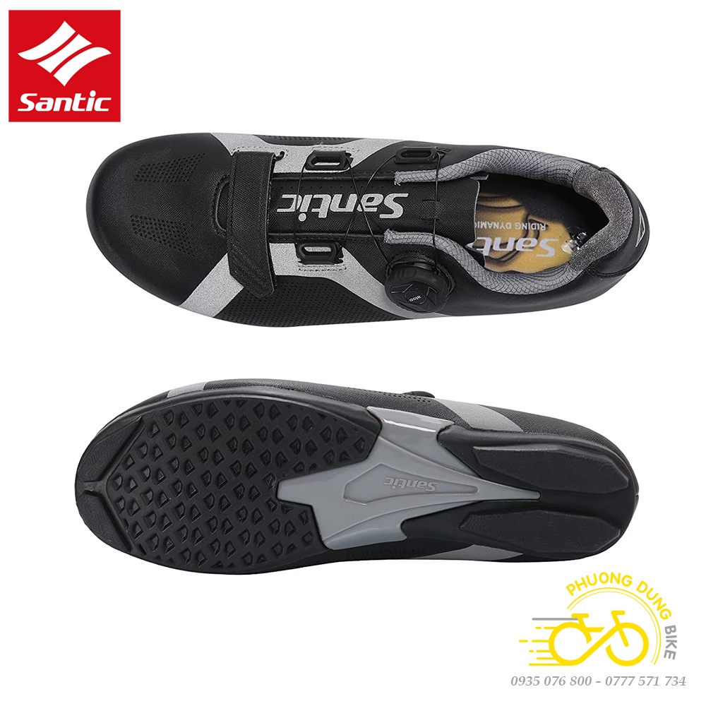Giày đi xe đạp thể thao Road, MTB  SANTIC 2022 - Khóa Vặn
