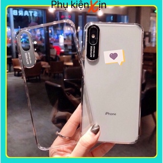 Ốp iphone auto focus trong suốt - không ố vàng-bảo vệ camera