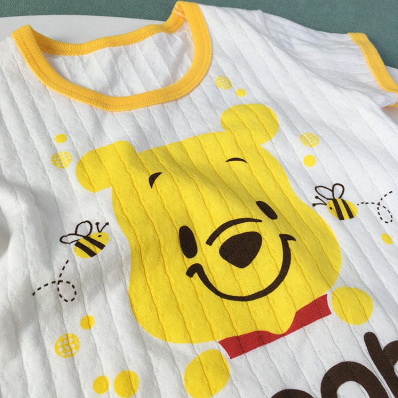 Set Áo Thun Tay Ngắn &amp; Quần Short Cho Bé Gái