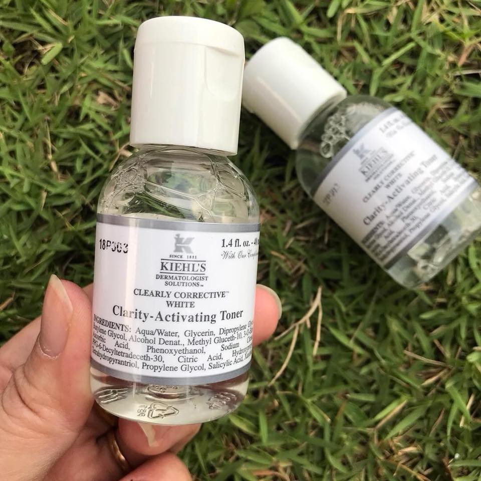 Nước hoa hồng trắng da Kiehl’s Clearly Corrective White Clarity-Activating Toner 40ml