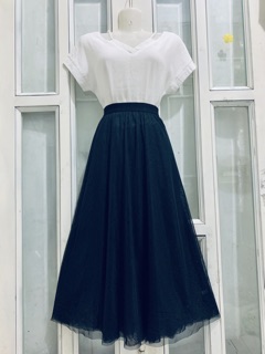Sét áo và chân váy tutu dáng dài [2 mẫu]