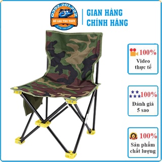Ghế câu cá rằn ri- ghế dã ngoại gấp gọn tiện lợi - chất lượng tốt