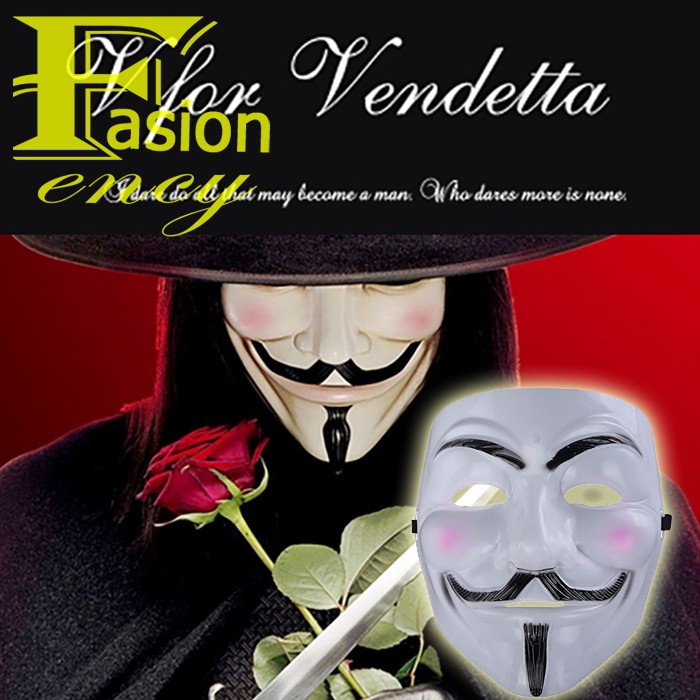 Mặt nạ hóa trang nhân vật Hacker V phim Vendetta