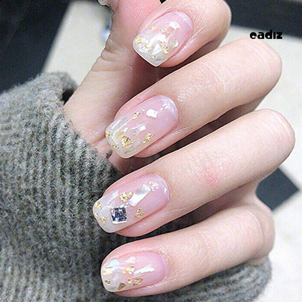 [Hàng mới về] Set 12 Lọ Kim Sa Trang Trí Móng Tay Độc Đáo