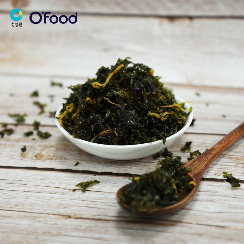 Rong biển trộn cơm Ofood- Rong biển ăn liền rắc cơm Ofood 4 vị Truyền thống, Khô gà, Hải sản và óc chó hạnh nhân gói 30g