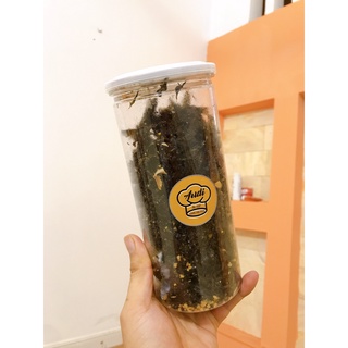 Rong biển cháy tỏi loại ngon lon pet khui có nắp