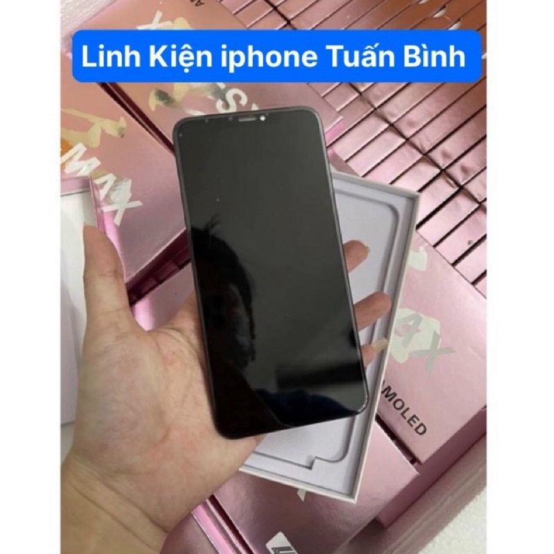 màn hình iPhone Xs Max (Oled-HEX ) ( Cam kết Ảnh thật Shop tự chụp 100 %)