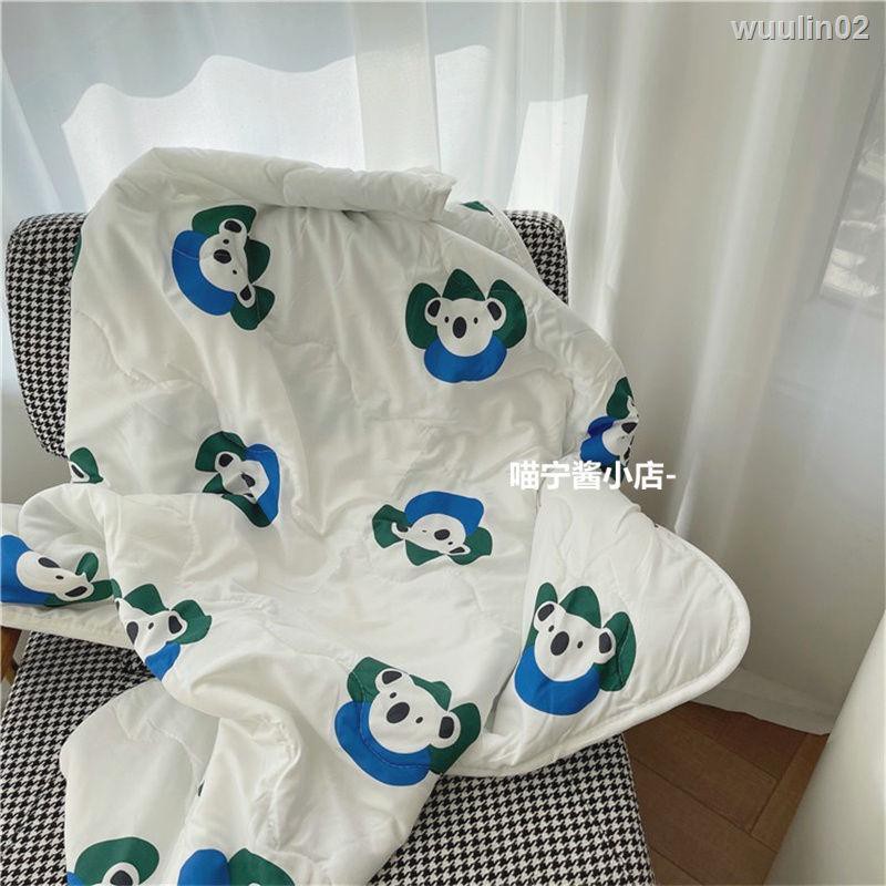 Chăn Cotton Điều Hòa Không Khí Phong Cách Hàn Quốc