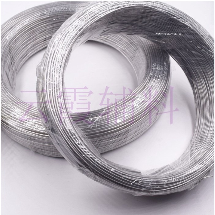 Gọng headband, băng đô, tai thỏ nhôm bọc (10m)