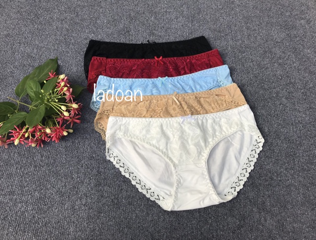 Combo 10 quần cotton phối ren | BigBuy360 - bigbuy360.vn