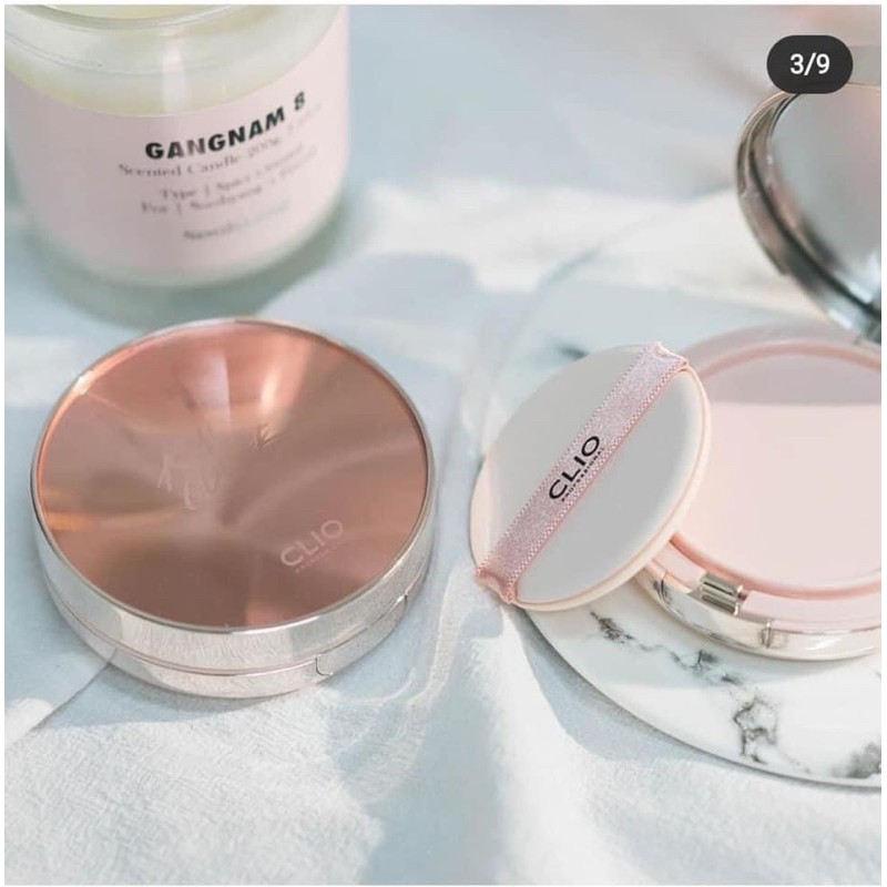 PHẤN NƯỚC CLIO KILL COVER PINK GLOW CREAM CUSHION KÈM LÕI | BigBuy360 - bigbuy360.vn