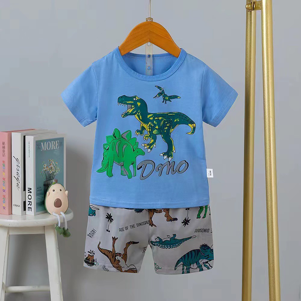 Bộ cộc tay bé trai - Bộ cộc tay bé gái Quảng Châu