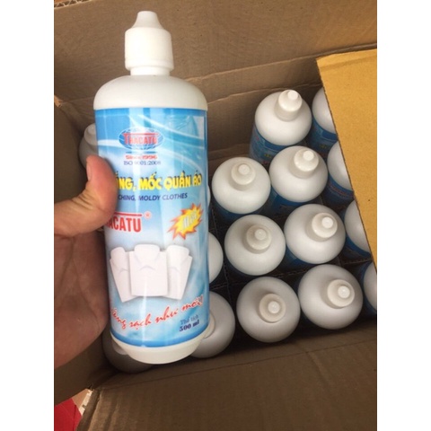 Chai nước TẨY MỐC quần áo TRACATU 500ml