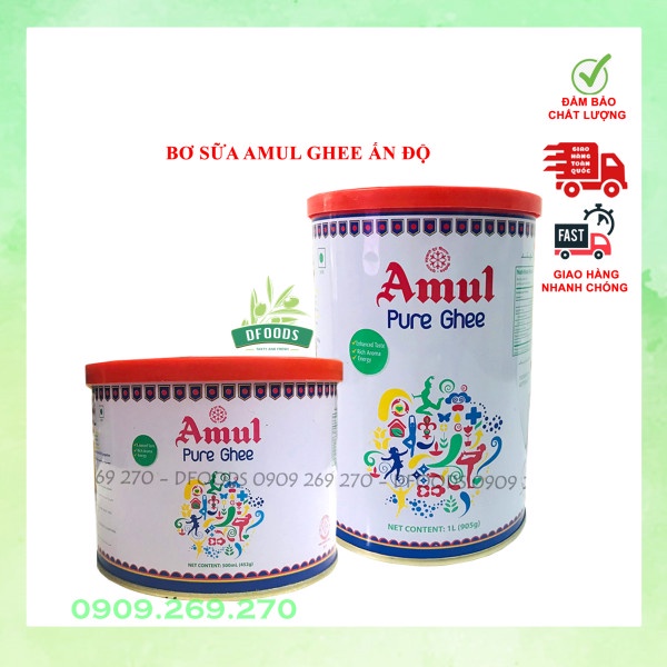Bơ Sữa Amul Ghee Ấn Độ