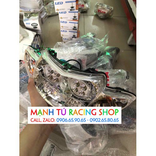 Pha đèn wave có led - choá đèn wave có led - abion210