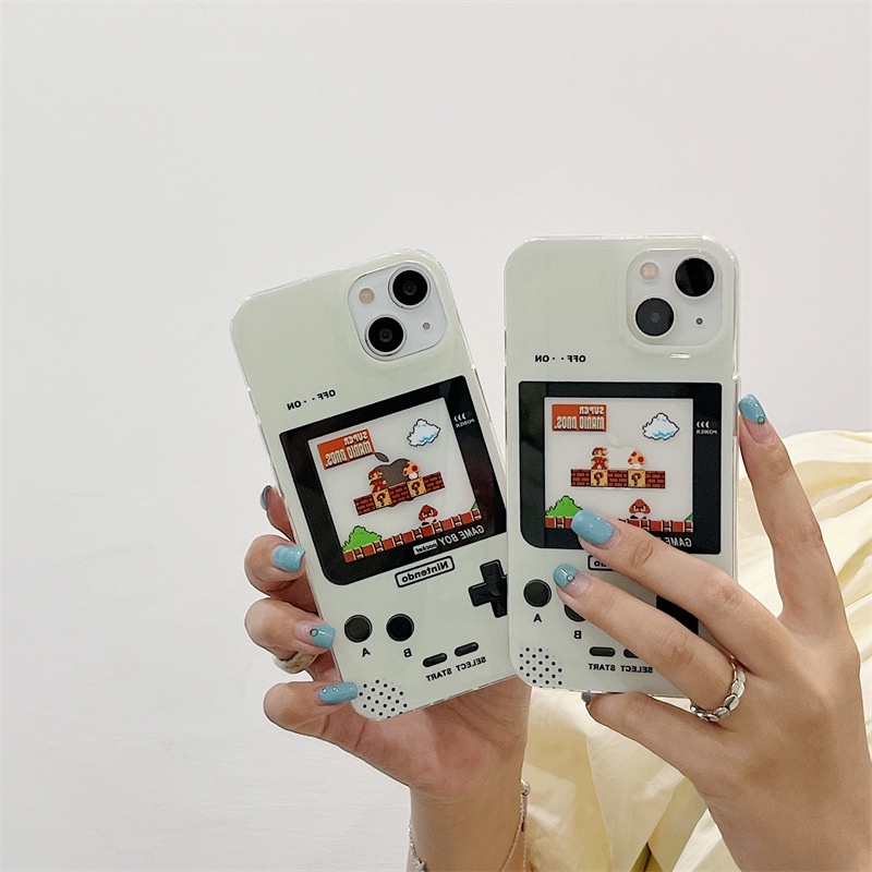 Ốp Điện Thoại Imd Họa Tiết Máy Chơi Game Mario Cho iPhone 13 12 11 Pro Max #6