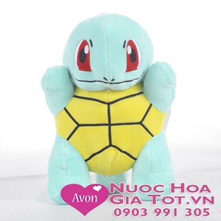 [Có sẵn kèm quà] Gấu bông pokemon rùa kini squirtle quà tặng ý nghĩa cho bé trai gái sưu tập