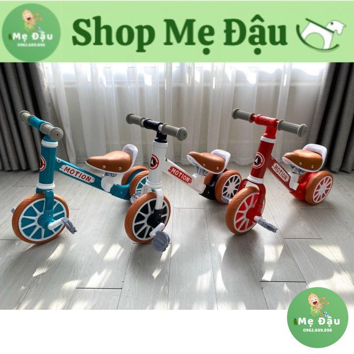 💥 RẺ NHẤT SHOPEE💥 Xe đạp Motion chòi chân thăng bằng 3 bánh cho bé khung kim loại chắc chắn