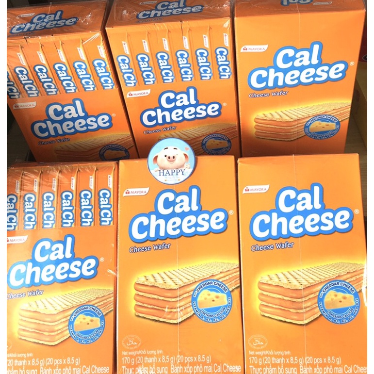 Bánh Xốp Nhân Phô Mai Cal Cheese 170g
