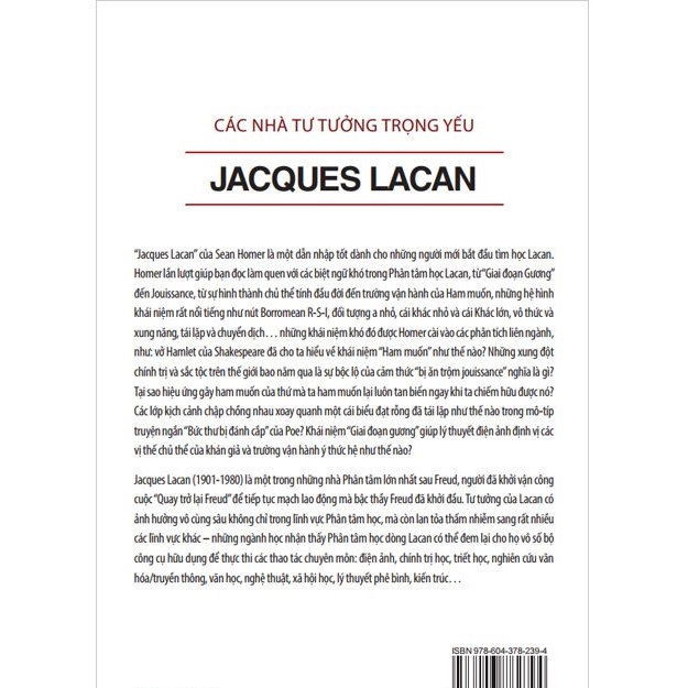 Sách - Jacques Lacan - Sean Homer