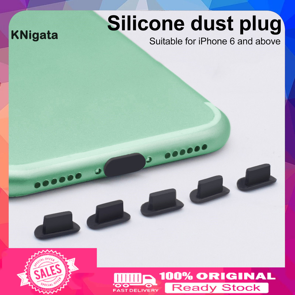 Bộ 5 Nút Bịt Chống Bụi Chống Mòn Cho Tai Nghe Apple