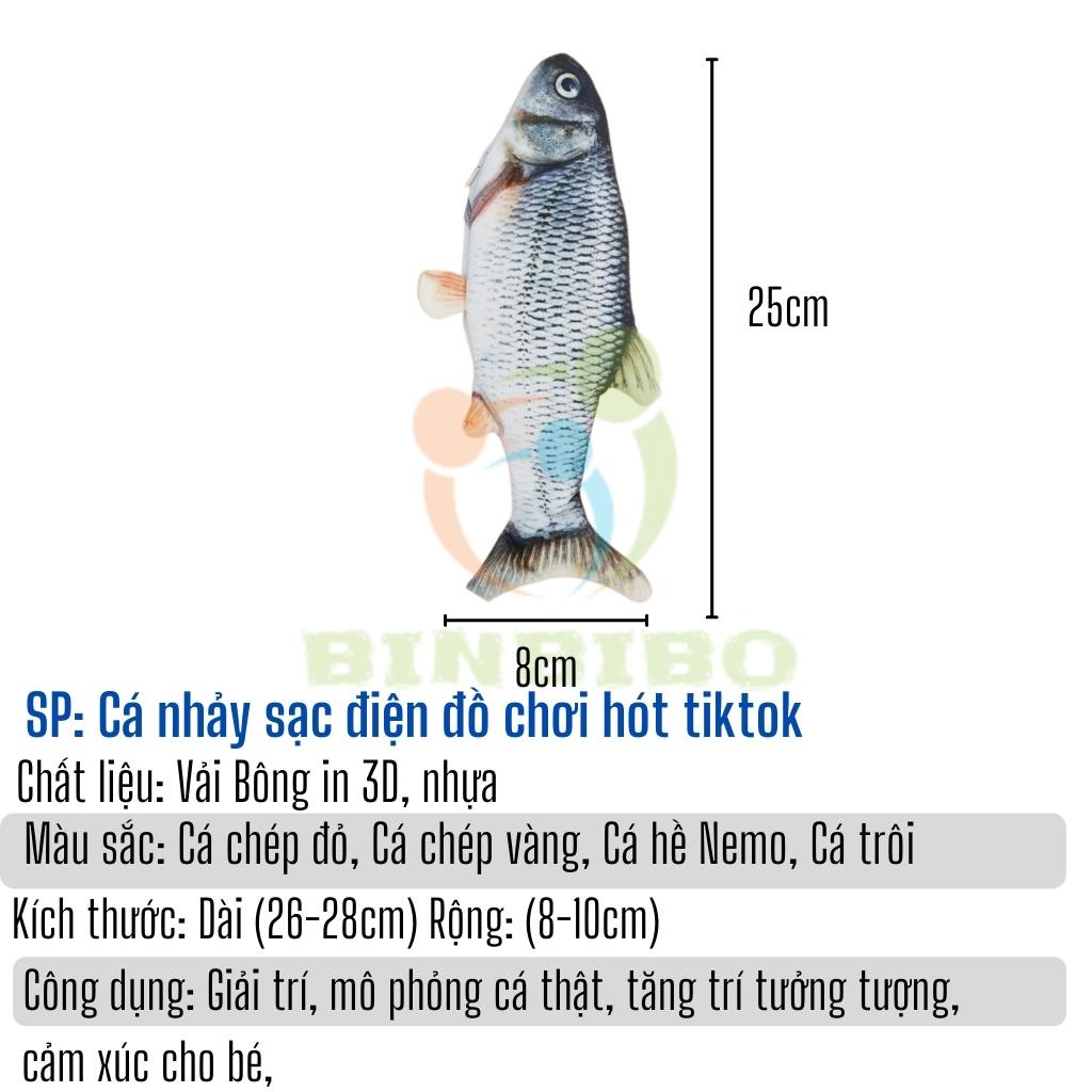 Cá nhảy sạc điện đồ chơi cho bé hot tiktok
