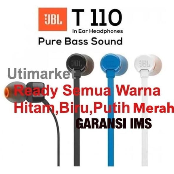 Mới Tai Nghe Jbl T110 Màu Đỏ