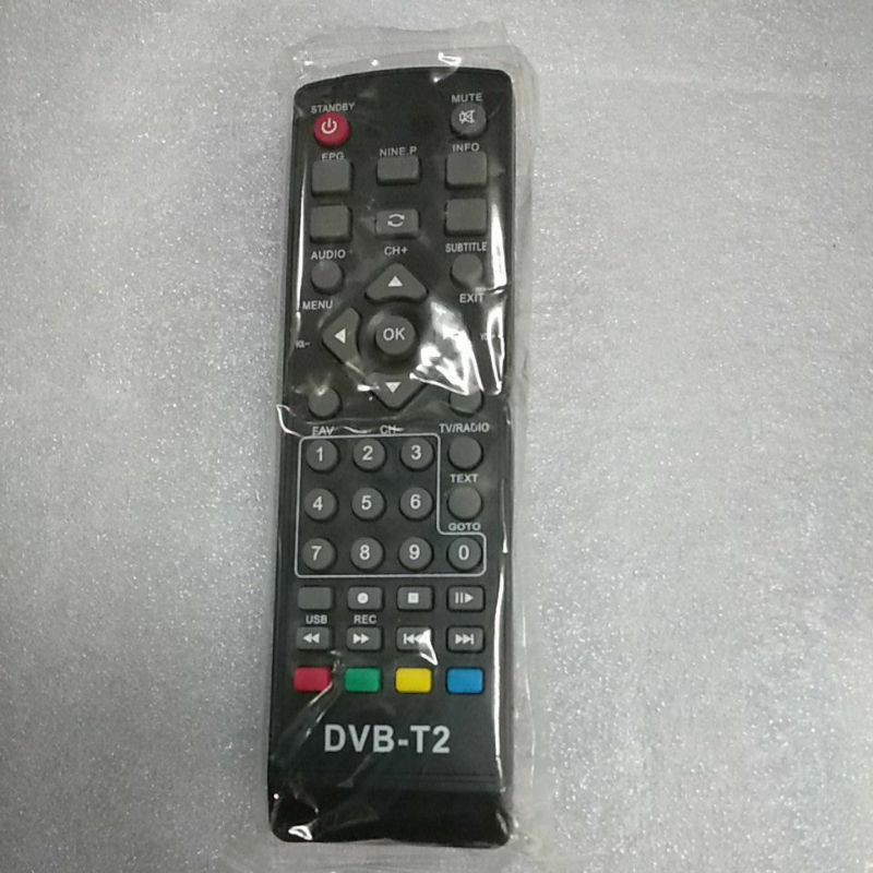 remote đầu thu DVB HD, DVBT2