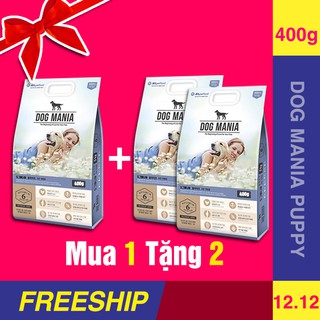 [SALE SỐC 1+2] Thức ăn cho chó mọi lứa tuổi Dog Mania Premium 400g