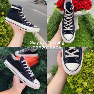 ( 1:1 trung) giày cv 70s đen