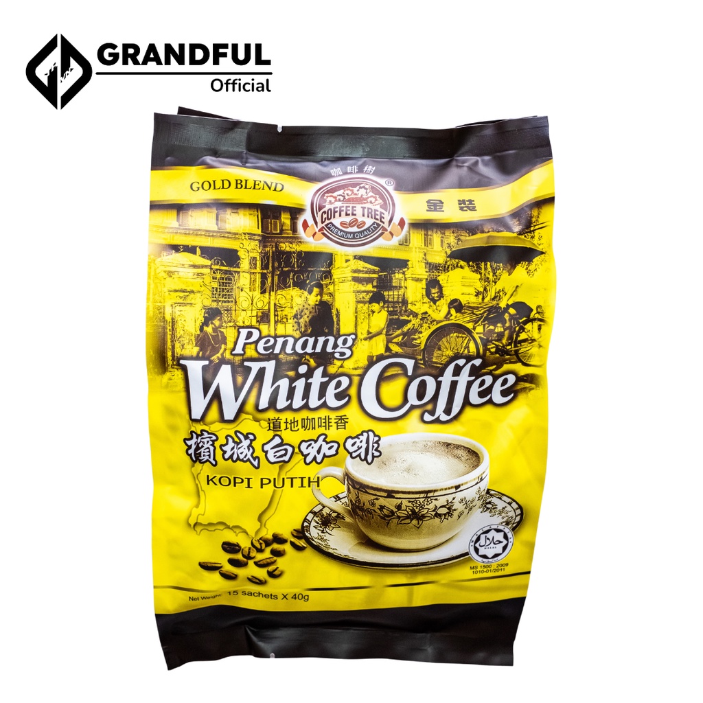 Cà Phê Trắng Penang White Coffee 600g Hàng Nhập Malaysia